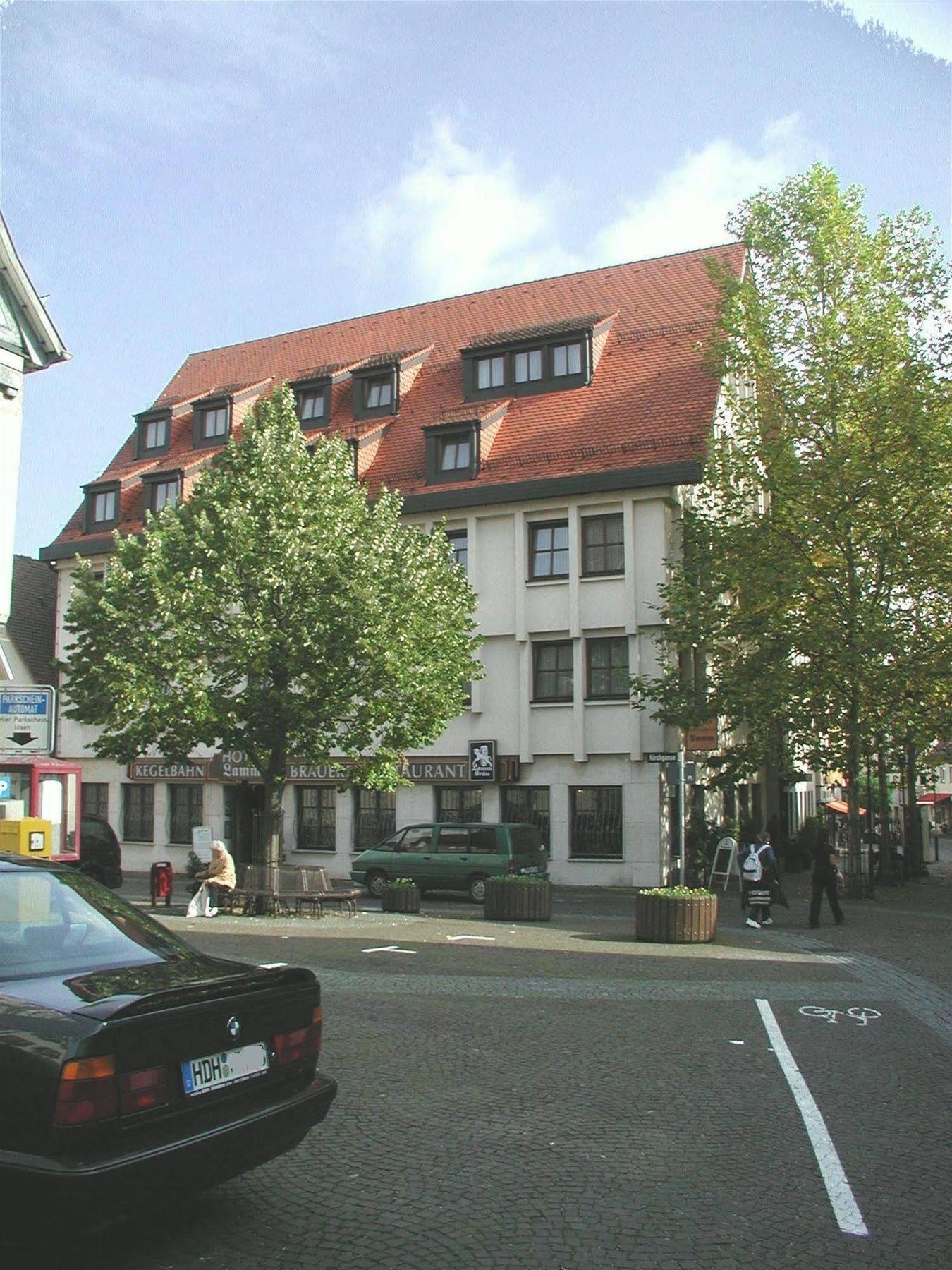 Hotel Und Restaurant Lamm Giengen an der Brenz Εξωτερικό φωτογραφία