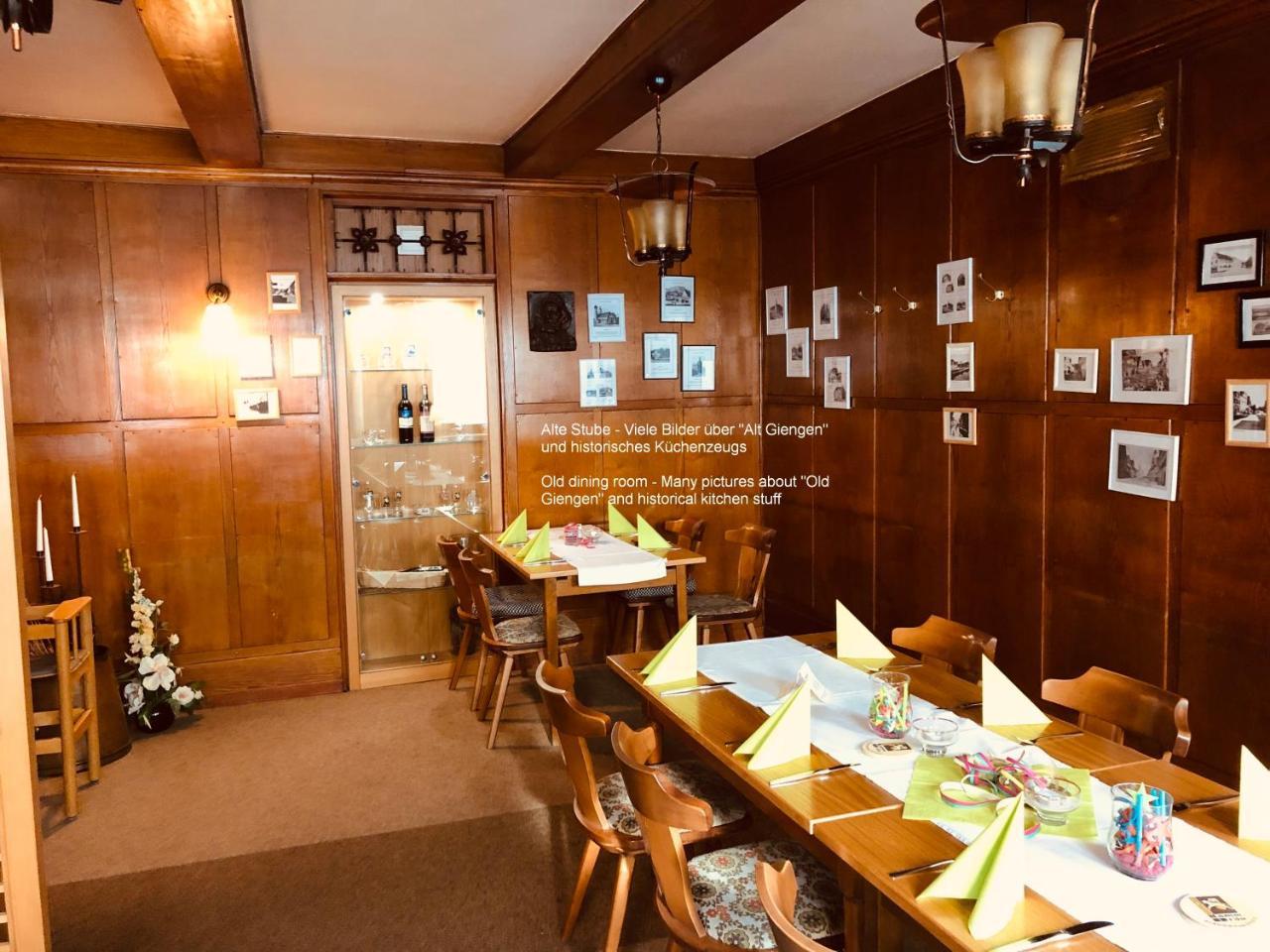 Hotel Und Restaurant Lamm Giengen an der Brenz Εξωτερικό φωτογραφία