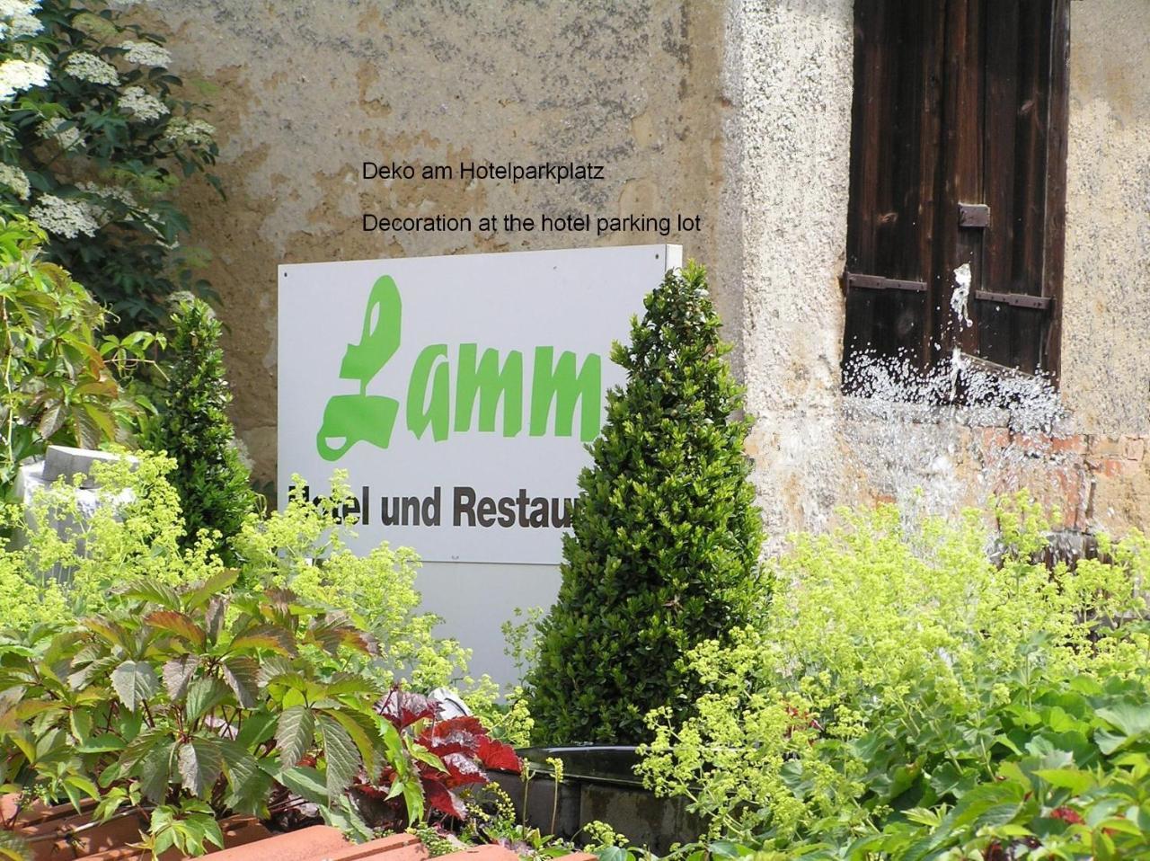 Hotel Und Restaurant Lamm Giengen an der Brenz Εξωτερικό φωτογραφία